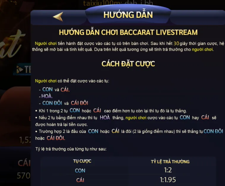 Tham Gia Baccarat Livestream Tại SunWin Để Nhận Thưởng Jackpot Khủng Đẳng Cấp