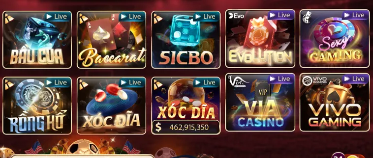 Đa Dạng Trò Chơi Tại Sảnh LiveStream Casino SunWin Đẳng Cấp Nhất Cho Mọi Game Thủ Chuyên Nghiệp