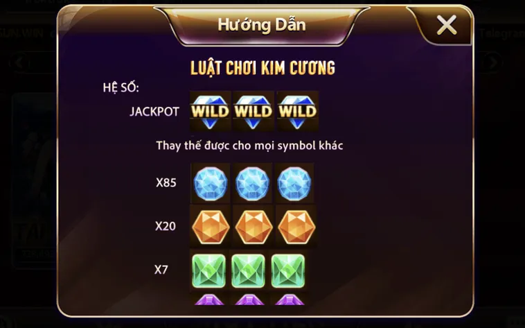 Tham Gia Minigame Kim Cương Tại SunWin Với Cơ Hội Nhận Thưởng Jackpot Khủng Đẳng Cấp