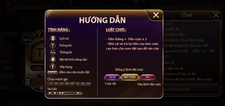 Minigame Tài Xỉu Tại SunWin Sân Chơi Đỉnh Cao Với Tỷ Lệ Thưởng Lên Tới 98 Phần Trăm