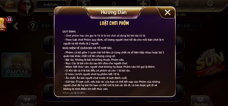 Phỏm Tại SunWin Trải Nghiệm Đỉnh Cao Với Sân Chơi Bài Trí Tuệ Sang Trọng