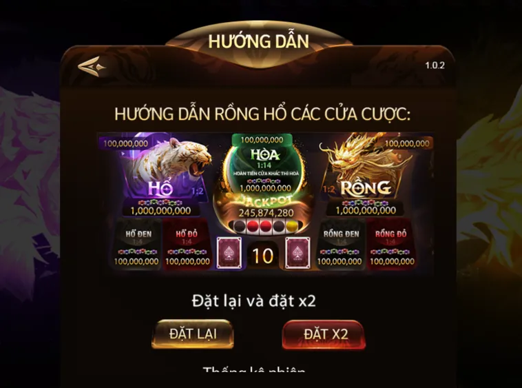 Đỉnh Cao Trải Nghiệm Cá Cược Rồng Hổ Tại SunWin Với Tỷ Lệ Thắng Cực Khủng