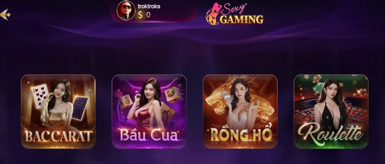 Trải Nghiệm Sảnh Sexy Gaming Livestream Tại SunWin Đầy Quyến Rũ