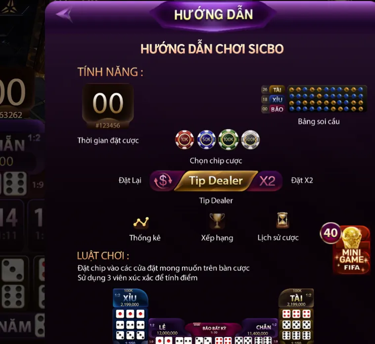 Chinh Phục Sicbo Livestream Tại SunWin Với Cơ Hội Nhận Thưởng Jackpot Đỉnh Cao