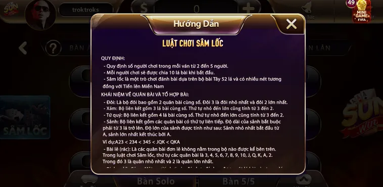 Sâm Lốc Tại SunWin Sảnh Chơi Bài Đỉnh Cao Dành Cho Các Game Thủ Chuyên Nghiệp