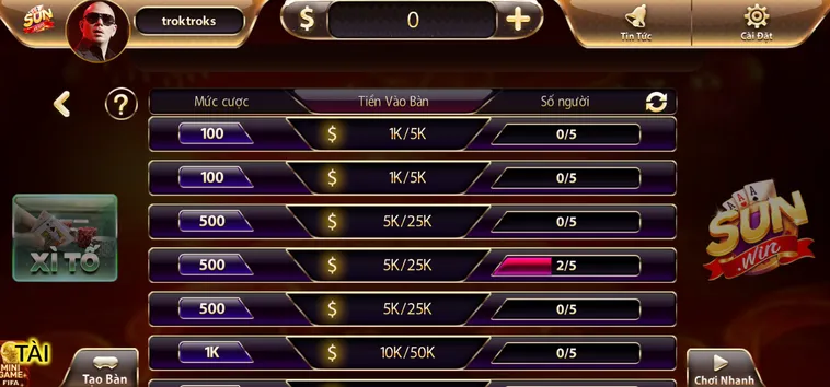 Xì Tố Tại SunWin Siêu Phẩm Game Bài Với Chiến Thuật Đỉnh Cao Và Thưởng Khủng